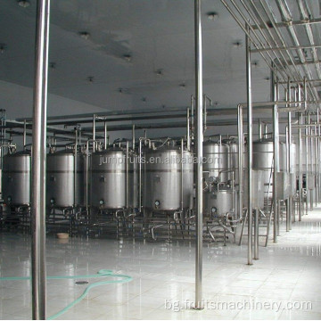 Резервоар за смесване на доматено паста за производство на храни